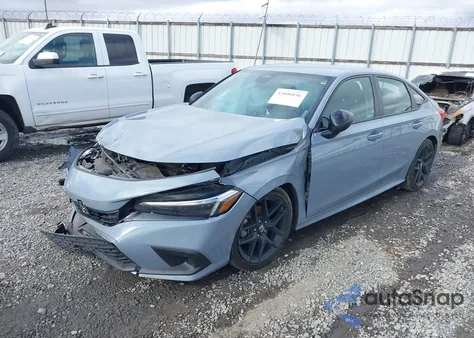 2024 Honda Civic Sport из США, поврежденный, VIN 2HGFE2F57RH502878